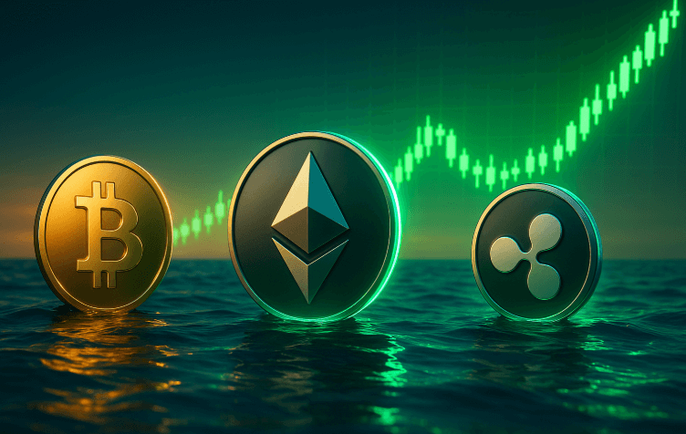 Thị trường tiền số rung lắc: BTC, ETH và XRP chững lại, cảnh báo đợt điều chỉnh sâu