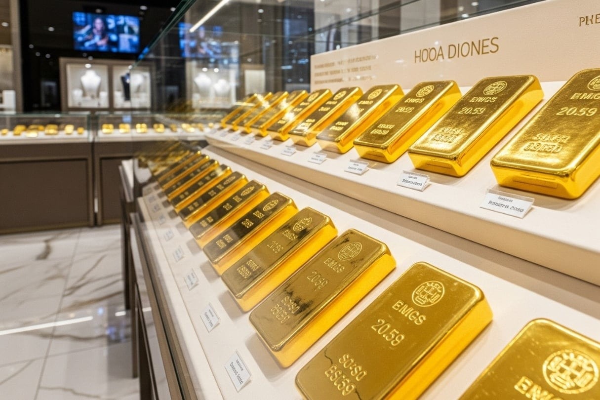 Giá vàng thế giới lập đỉnh lịch sử, vượt 3.500 USD/ounce